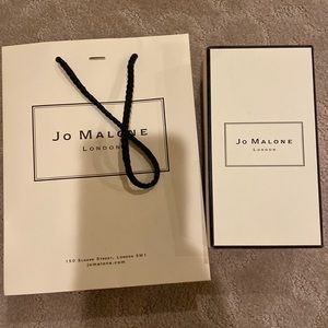 Jo Malone London empty perfume box and bag!